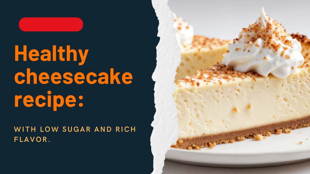 Healthy cheesecake recipe