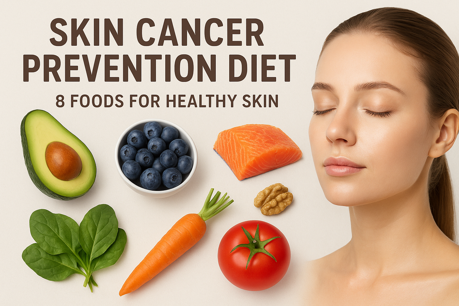 Skin Cancer Prevention Diet : 8 Foods for Healthy Skin post thumbnail image