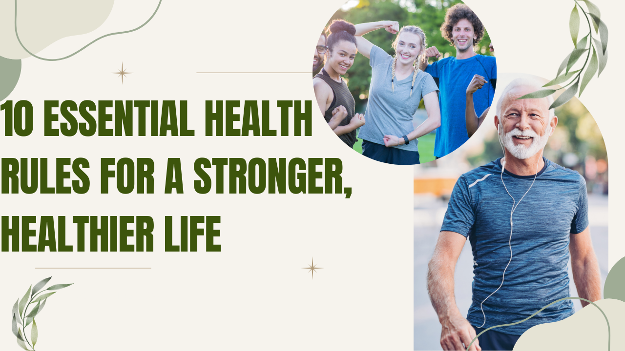 10 essential health rules